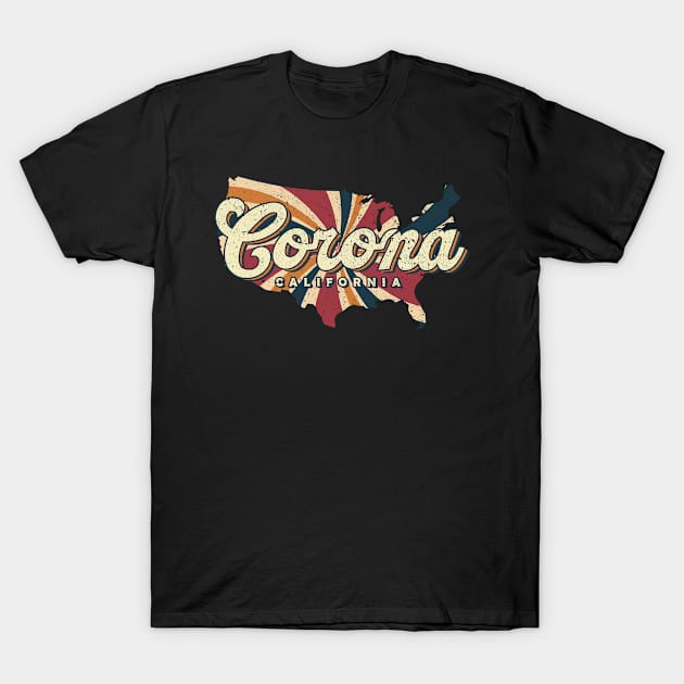 Corona California hometown T-Shirt by SerenityByAlex